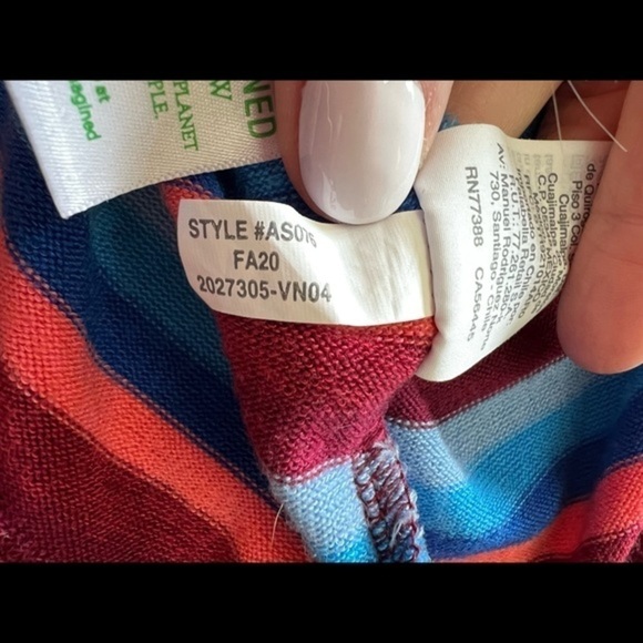 J.Crew Re-Imagined Lightweight Half Sleeve Striped Sweater - Picture 12 of 14
